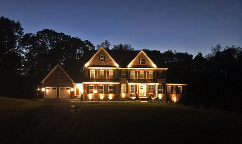 accent lighting design, install service company, located in howard county, md