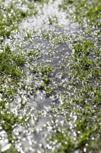 pooling-water