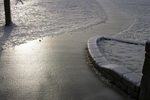 Frozen path