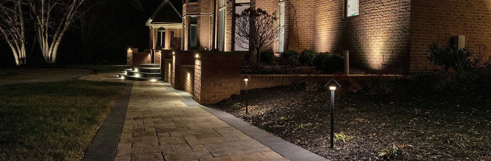 Walkways, Path, Entrance Way, & Driveway Lighting Banner