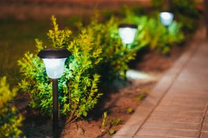 aqua bright outdoor path lighting