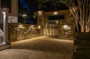 aqua-bright landscape lighting services in Frederick