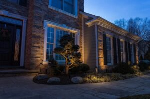 aqua-bright landscape lighting services in Monrovia