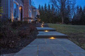 aqua-bright landscape lighting services in Woodstock