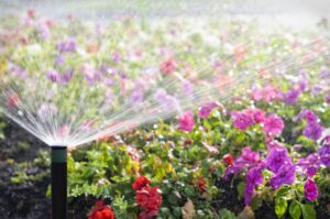 aqua-bright landscape irrigation services in Chevy Chase