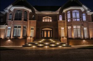 aqua-bright landscape lighting in martin's additions